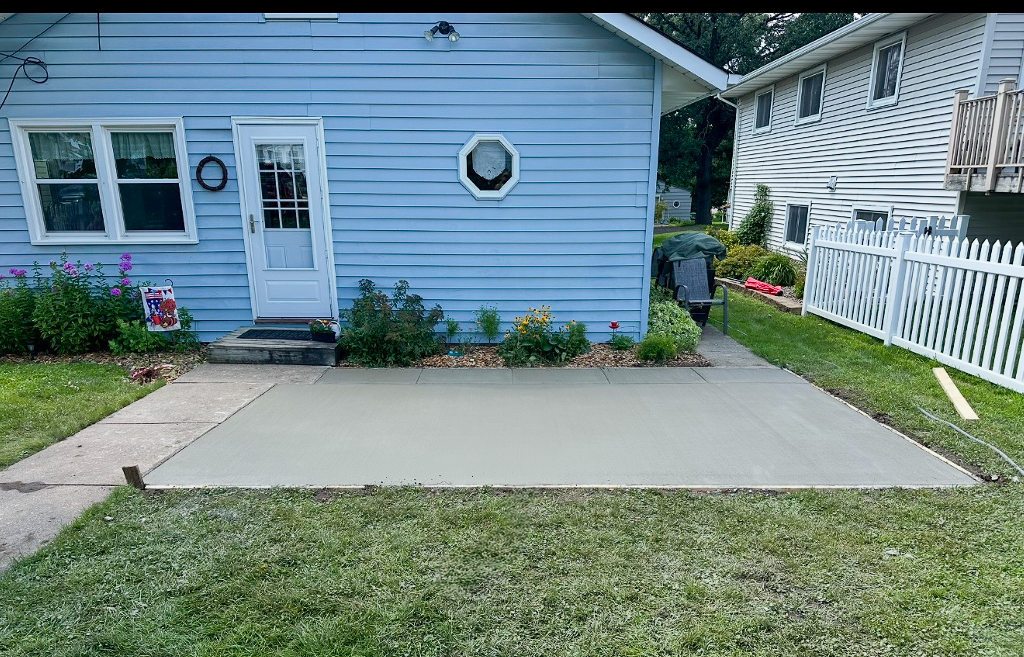 Featured exposed aggregate driveway project — A&J Custom Concrete, Andover, MN